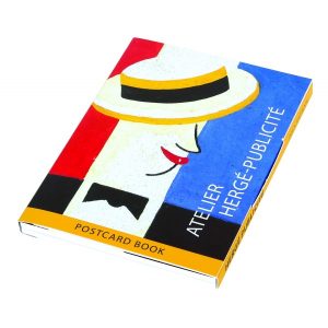 16 cartes postales, Hergé publicité