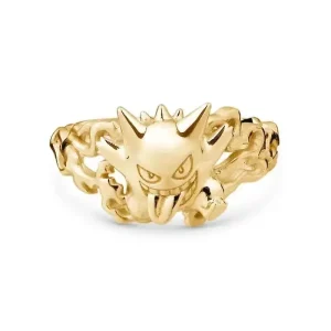 Bague Ajustable Pokemon Ectoplasma OR