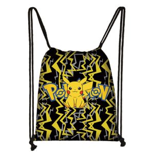 Sac à Cordon Pokémon Pikachu Éclair