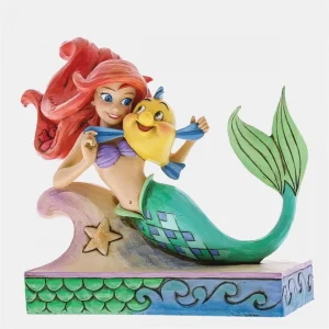 Ariel avec Polochon figurine Disney Traditions – La Petite Sirène