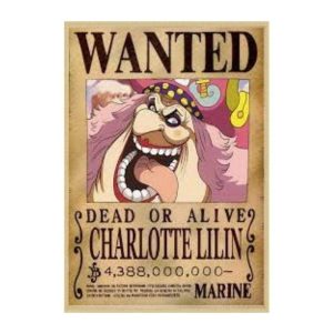 Avis de Recherche One Piece Charlotte Linlin Wanted