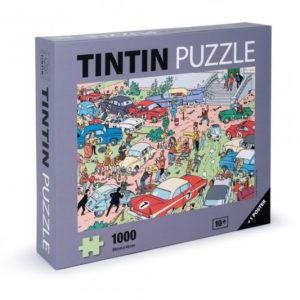 Puzzle Tintin, le rallye de Moulinsart