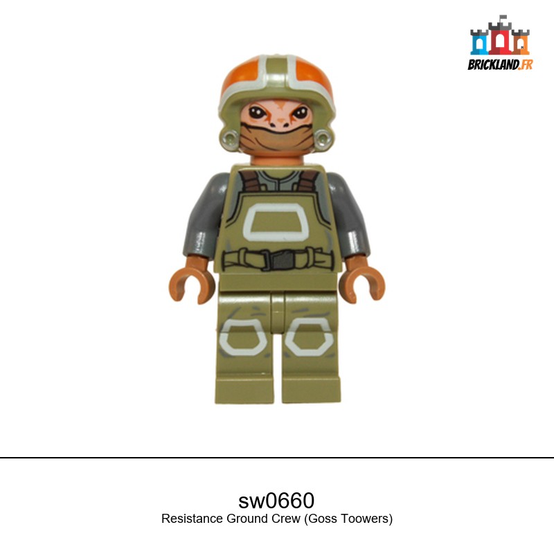 Figurine Star Wars Resistance Ground Crew (Goss Toowers), réf. sw0660